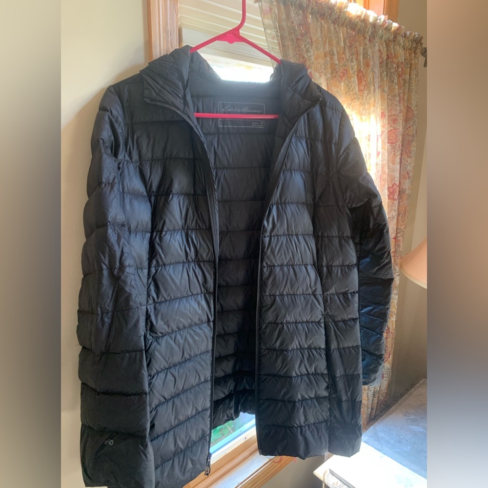 Eddie Bauer, Black coat, medium